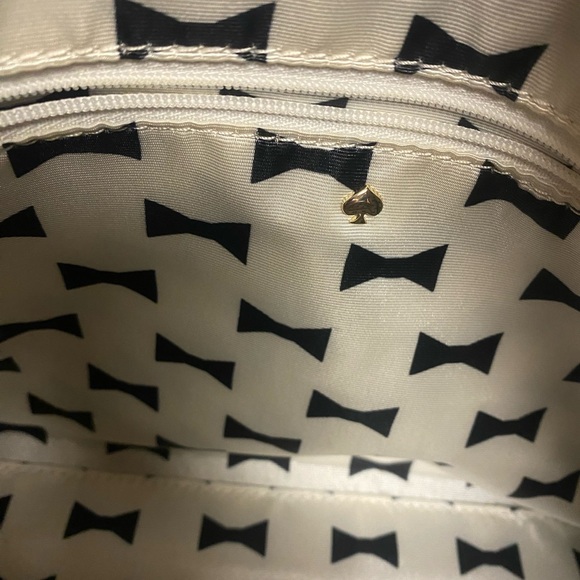 kate spade Gray and Black Sophisticated Leather Bedford Satchel - Picture 8 of 10